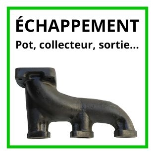 échappement microtracteur