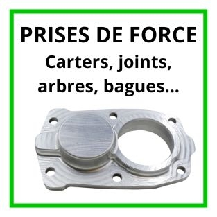 prise de force pour microtracteur kubota yanmar iseki