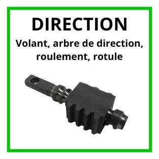 direction roulement microtrateur kubota yanmar iseki
