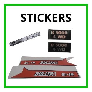 Autocollants Kubota, Iseki, Yanmar