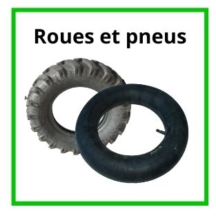 Roue pneu chambre à air microtracteur iseki kubota yanmar