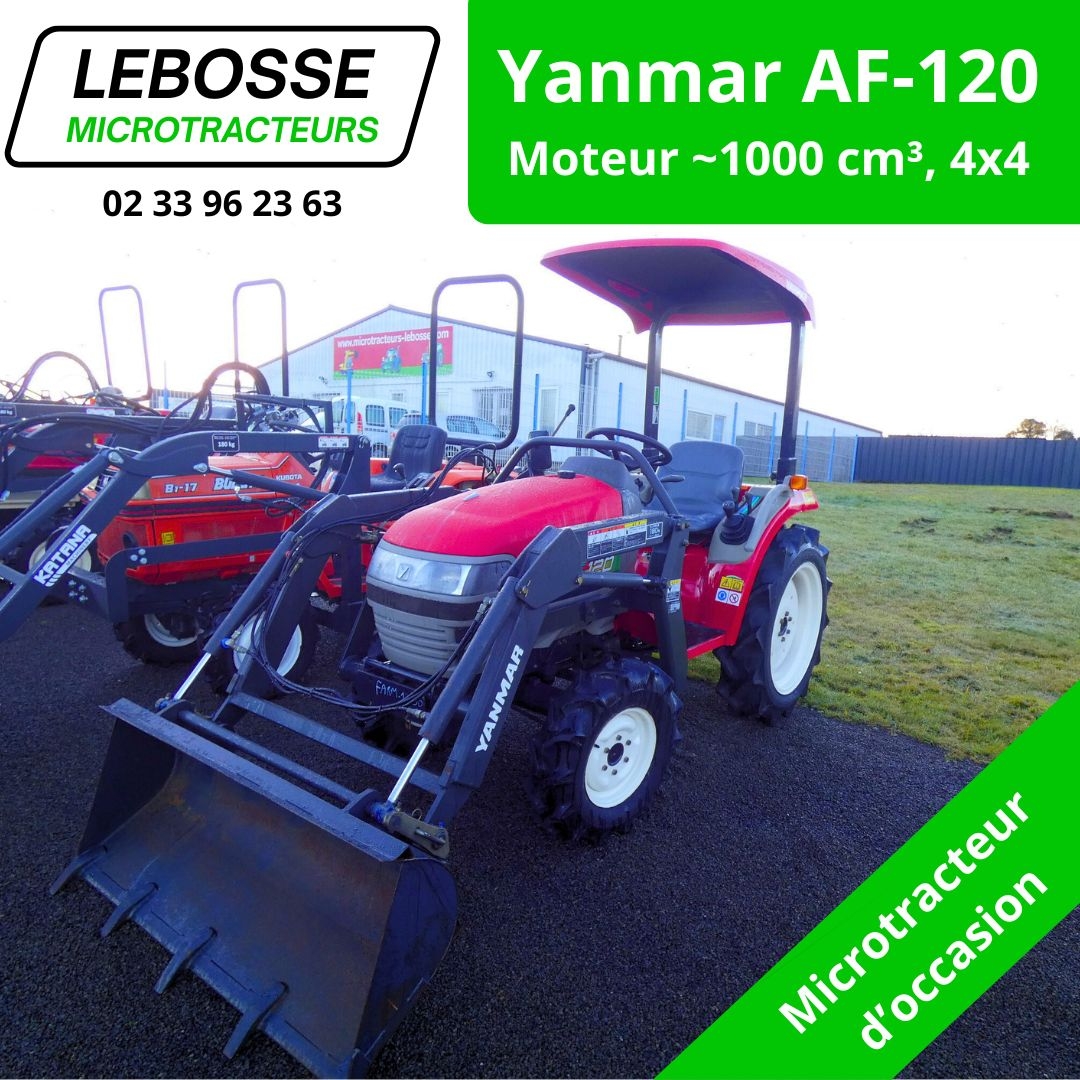 Yanmar AF120 canopy avec chargeur d'occasion