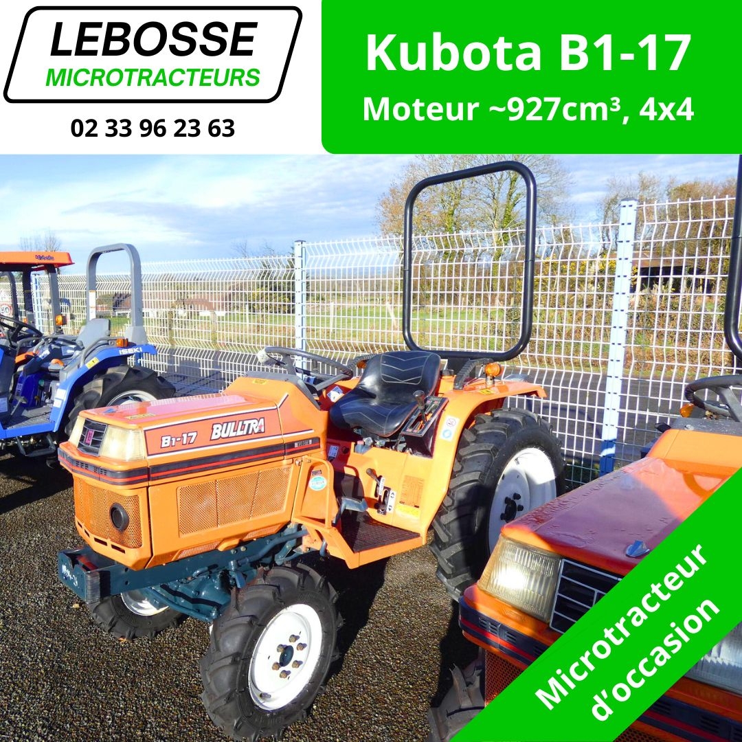 Kubota B1-17 occasion