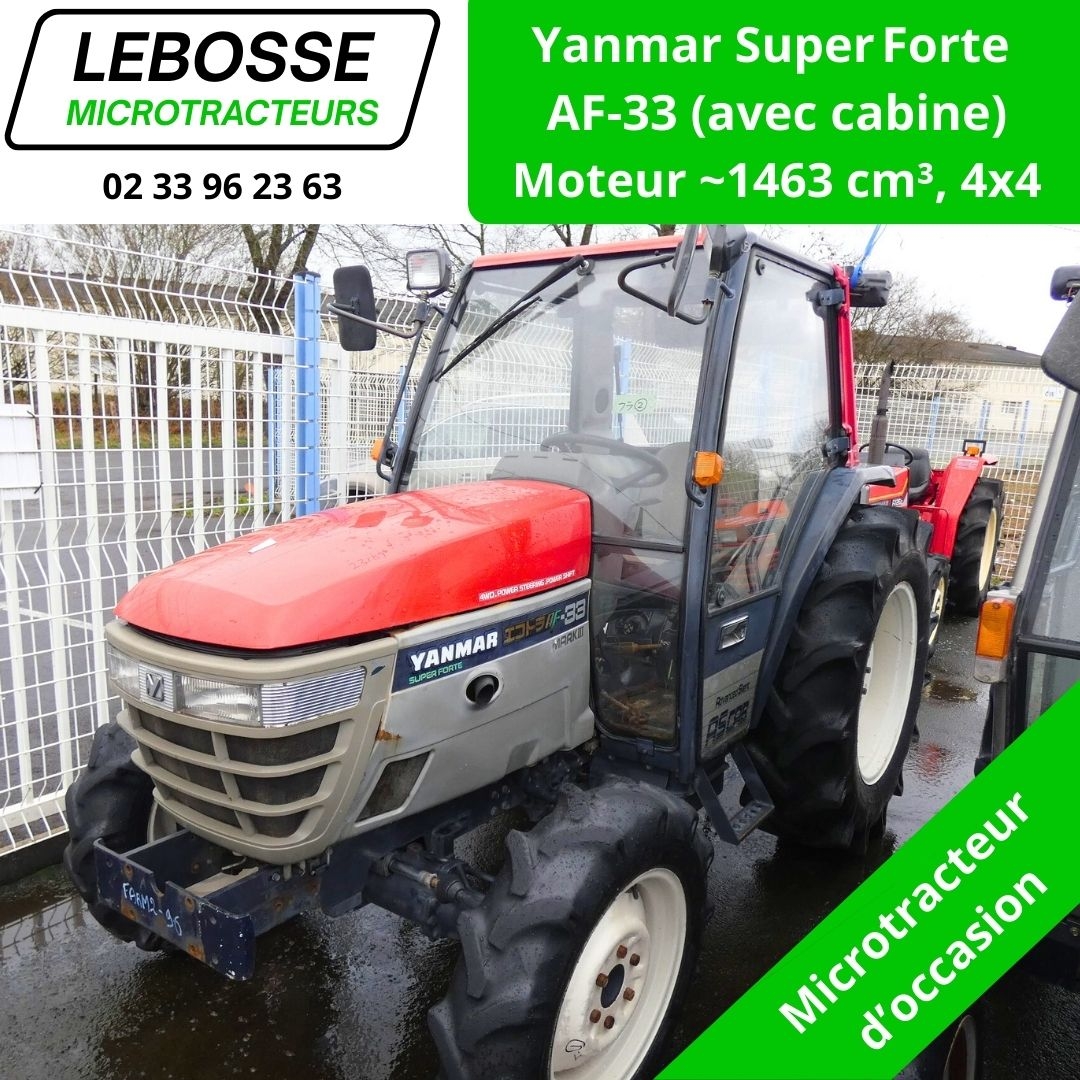 Yanmar Super Forte AF-33  cabine occasion