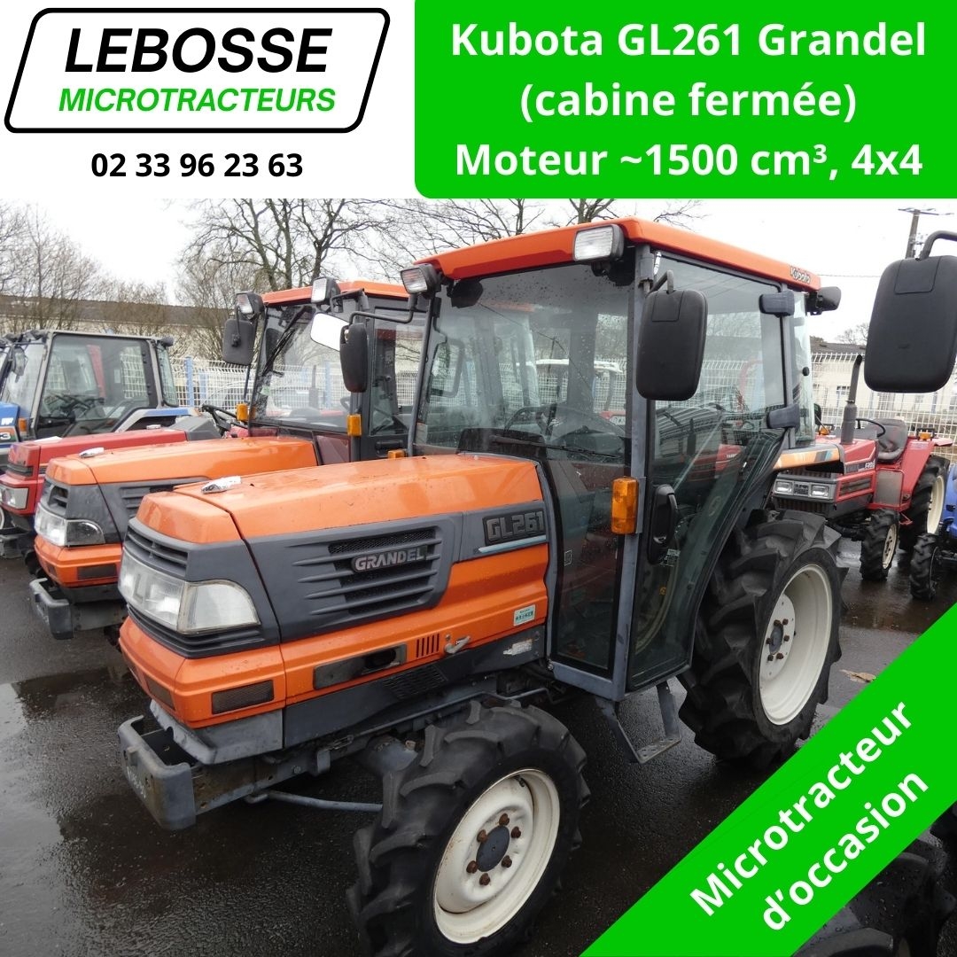 Kubota GL261 cabine occasion