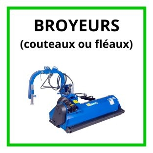 Broyeurs pour microtracteur