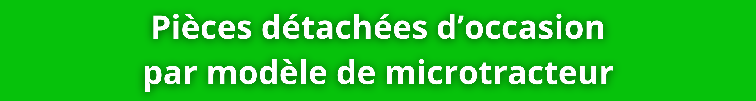 casse microtracteur pièce détachée d'occasion
