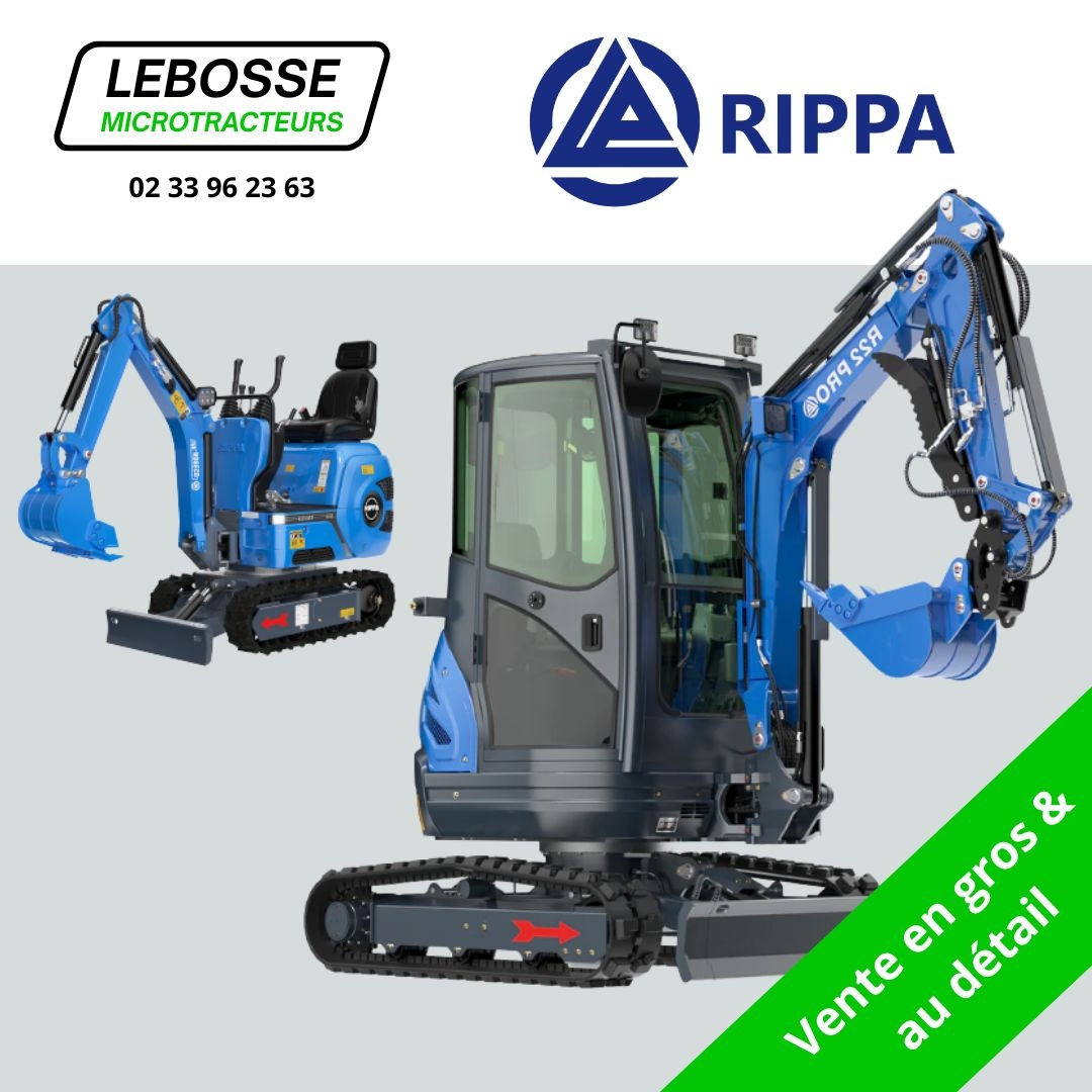 Mini-pelle Rippa France