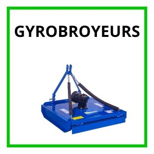 Gyrobroyeurs pour microtracteurs