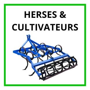 Herses de prairies pour microtracteurs