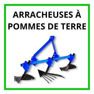 Arracheuses pommes de terre pour microtracteur