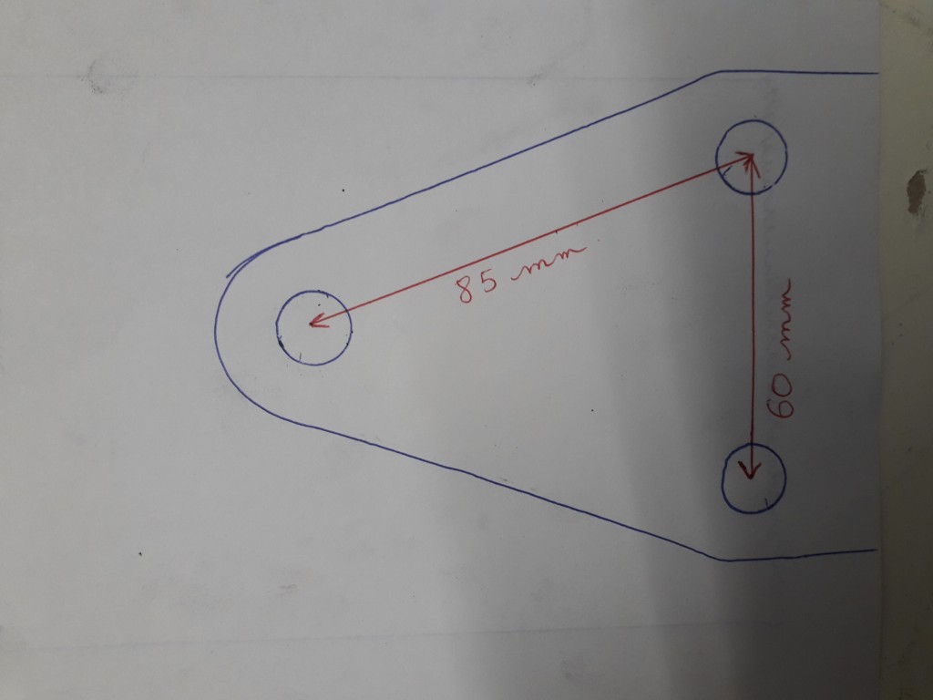 BOULE ATTELAGE DROITE - KIT ACCROCHAGE TRACTEUR ISEKI - KUBOTA - 50MM