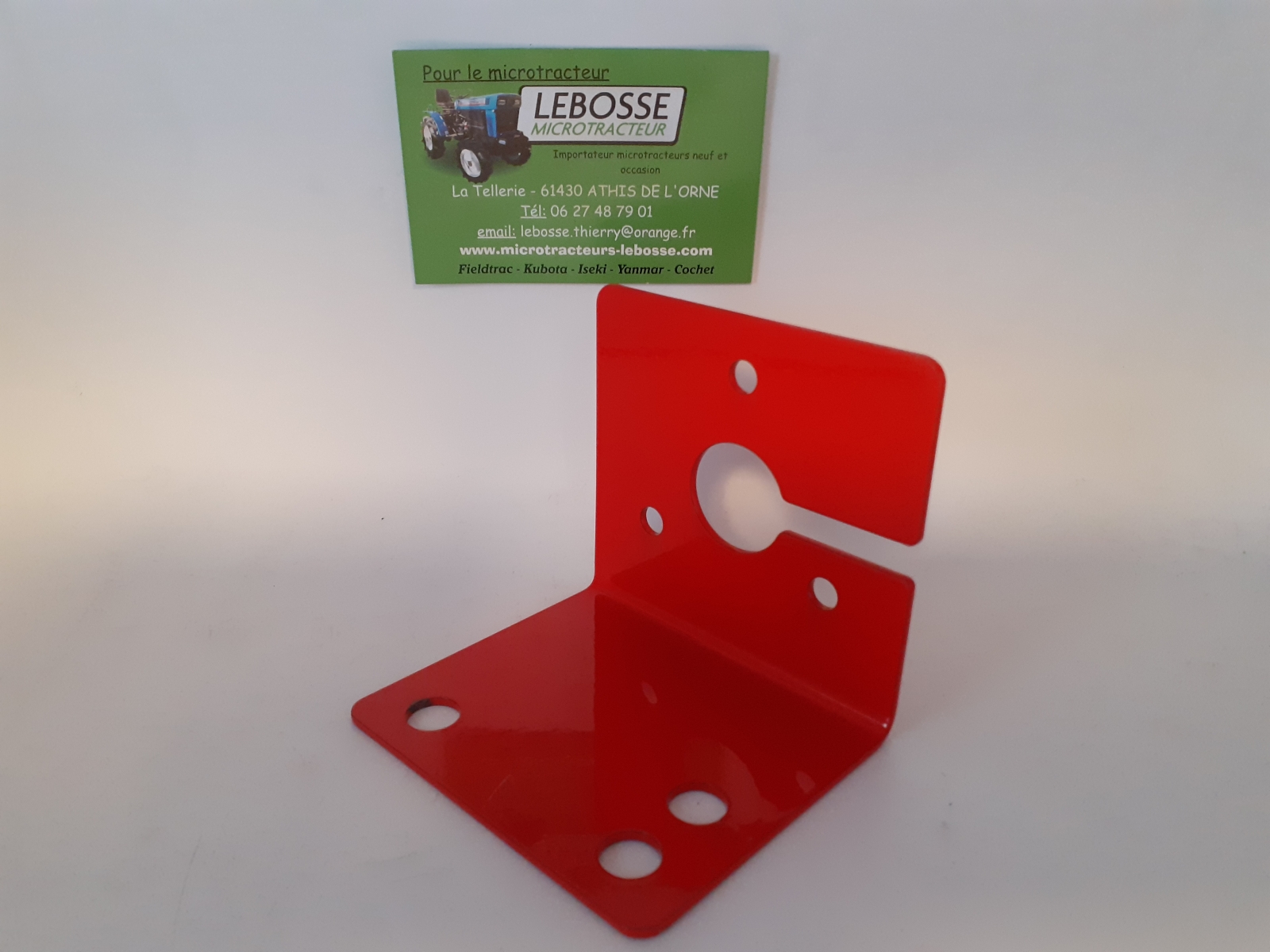 SUPPORT PRISE DE REMORQUE JTA26C00030A1 POUR MICROTRACTEURS FIELDTRAC